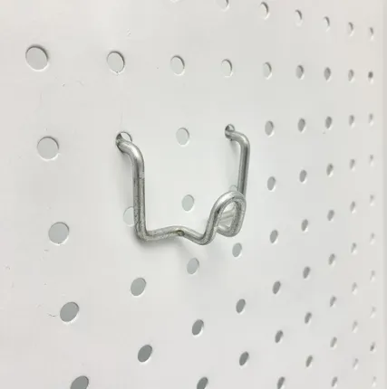 Фото №0 Крючок универсальный для перфорированной панели, цинк