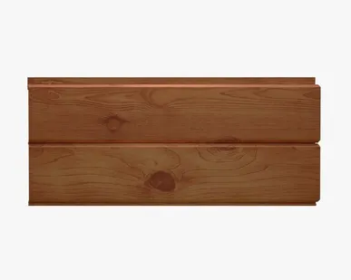 фото Сайдинг Фасадная панель «Софит» покрытие 3D свет Дерево Россия, 0.45-0.5 мм