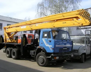 фото Аренда Автогидроподъемника 32 метра телескоп дешево