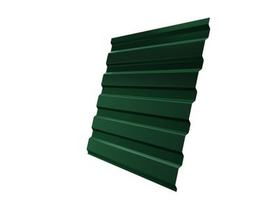 фото Профнастил С20А 0,45 PE RAL 6005 зеленый мох