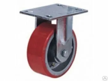 фото Колеса не поворотные, большегрузные, полиуретановый