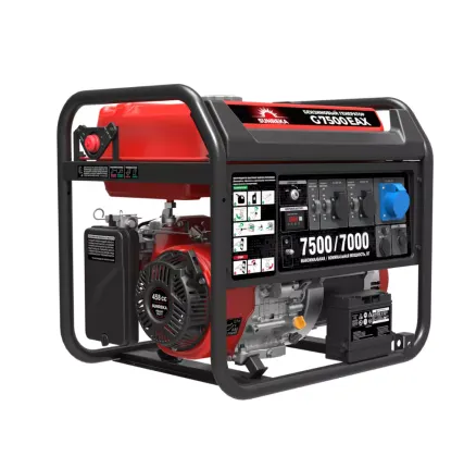 Фото №0 Бензиновый генератор SUNREKA G7500EAX