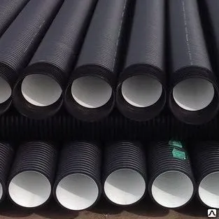 Фото №0 Трубы дренажные от 50 до 600мм полиэтиленовые и ПВХ с фильтром и без