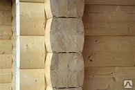 фото Брус клеёный профильный