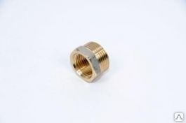 фото Переходник трубный 1" х 1 1/4" наружная / внутрен. резьба