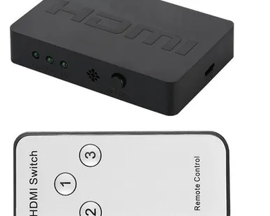 фото HDMI переключатель 3 входа 1 выход (свитч 3x1)
