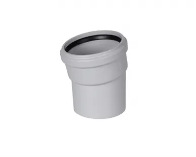 фото Отвод 110 (15°) для внутренней бесшумной канализации STOUT