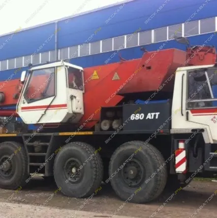 Фото №0 Аренда автокрана (автомобильного крана) TEREX BENDINI 680 ATT, Санкт-Петербург
