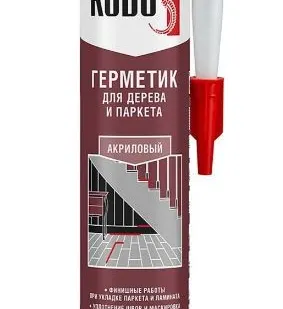 фото Герметик акриловый для дерева и паркета Kudo, 280 мл, Дуб