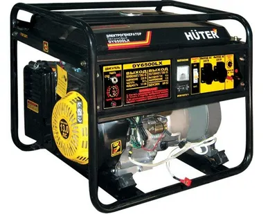 фото Huter Портативный бензогенератор HUTER DY6500LX
