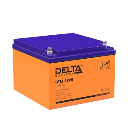Фото №0 Аккумулятор Delta DTM 1226