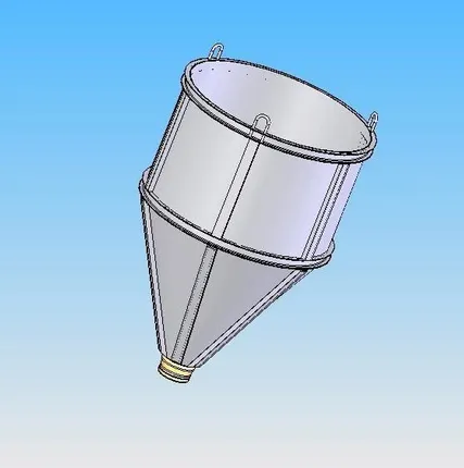 Фото №0 Воронка загрузочная V=0,7м3 для ВПТ d245мм