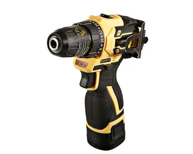 фото Дрель аккумуляторная. бесщеточная Hanskonner 14,4В, 45Нм,2х2 0Ач, патрон 10 мм, сумка-кейс, HCD1645BLS, 1 шт