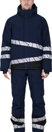 Фото №0 Куртка мужская утепленная ACTIVE, синий-черный