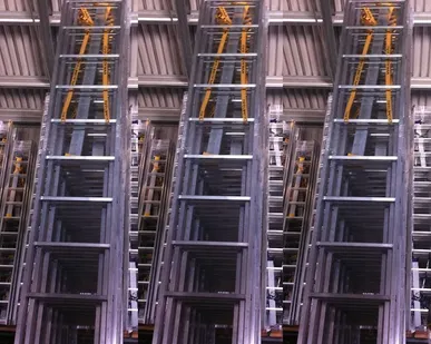 фото Лестница приставная 20 ступеней ПРОФИ