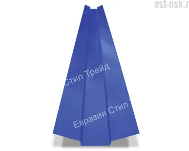 фото Планка ендовы верхняя 76х76х2000 RAL 5005