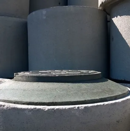 Фото №0 Полимерная крышка на метровое кольцо D1065 нагрузка 1.5 Т