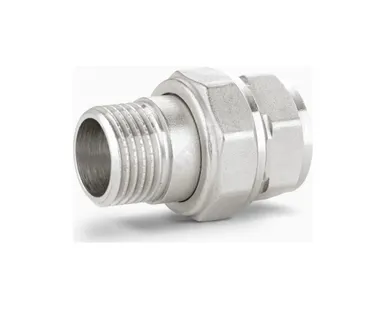 фото Сгон разъемный (американка) LD Pride DN40 (1 1/2") ВР/НР латунь никель