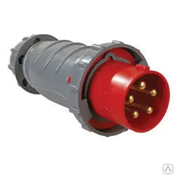 Фото №0 Вилка силовая 3-ф.,125А, 380В, IP67 (5-п) MAGNUM PSN02-125-5 ИЭК