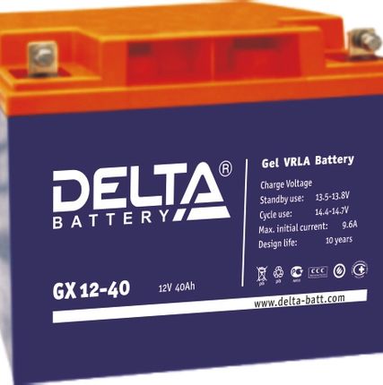 Фото №0 Аккумулятор DELTA GX 12-40 Xpert