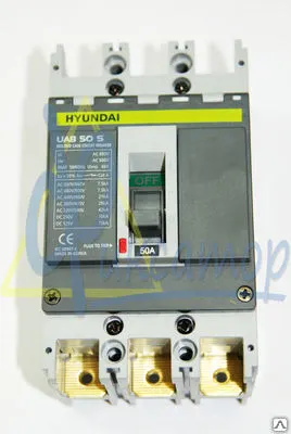 Фото №0 Выключатель 16 а,UAB100R 3PT4S0000C 00016,25 kA, 380/415В, компания Hyundai