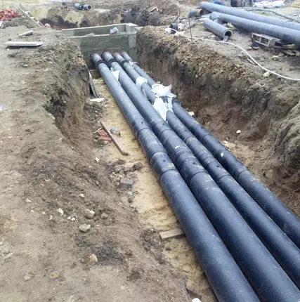 Фото №2 Работы по изоляции сварных стыков с приминением термоусаживаемых муфт.