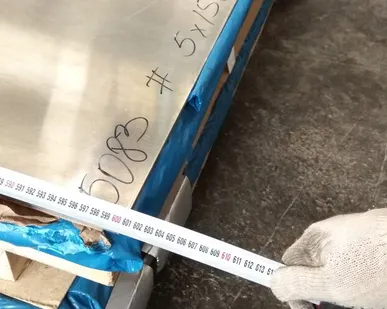 фото Алюминиевый лист 5083 (АМг4,5) 3,0х1500х6000