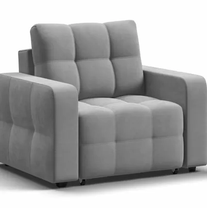 Фото №0 Кресло-кровать Dandy велюр Monolit сталь