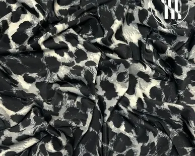 фото Масло принт Леопард, цв. Серый