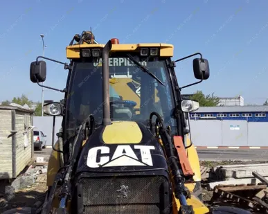 фото Аренда экскаватора-погрузчика Caterpillar 432E, Люберцы