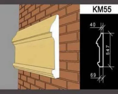 фото Междуэтажный карниз КМ55