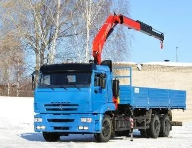 фото Бортовой КАМАЗ 65117-23 с КМУ Fassi F155A.0.22
в