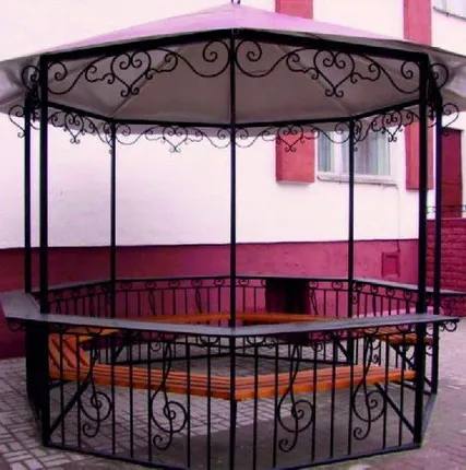 Фото №0 Беседка кованая