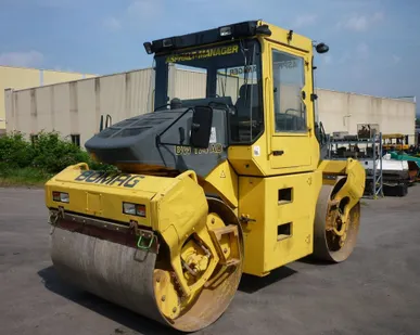 фото Работа для катка грунтового