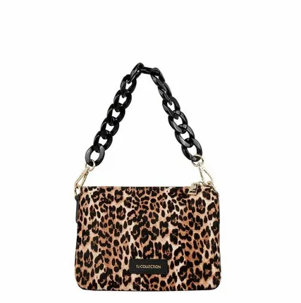 Фото №0 Сумка Найроби из ворсистой кожи с леопардовым принтом TJ COLLECTION YB 5110015 LEO