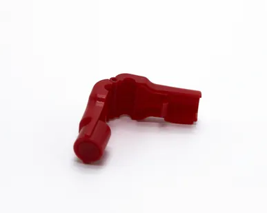 фото Противокражный замок на крючок d=5мм стоплок / Stop Lock пластиковый красный