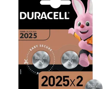 фото Элемент питания литиевый CR2025-2BL (блист.2шт) Duracell Б0037272