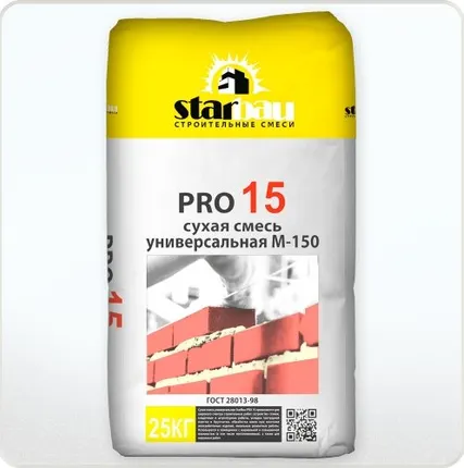 Фото №0 STARBAU СУХАЯ СМЕСЬ УНИВЕРСАЛЬНАЯ