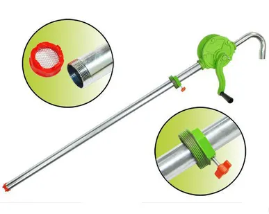 фото Насос бочковой ротационный алюминиевый D=32мм (031)