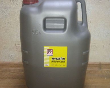 фото Моторное масло Лукойл Дизель М10Г2К канистра 50 л.