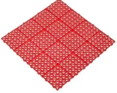 фото Решетка газонная универсальная 333х333х10,5мм, Красный