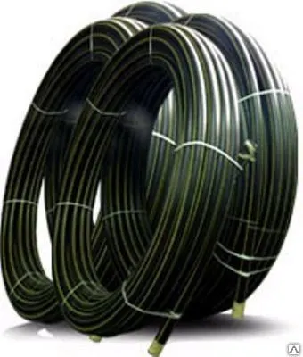 Фото №0 Труба ПНД 250мм, толщина 27,9, SDR 9 (1,2 МПа)