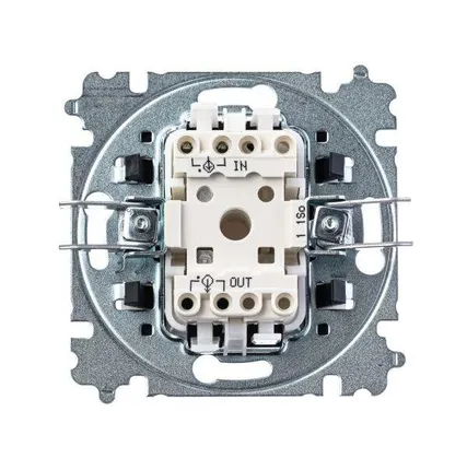 Фото №2 Выключатель 1-кл. СП Levit IP20 бел./ледяной ABB 2CHH590145A6001