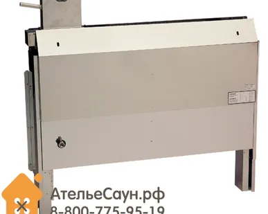 фото Печь EOS Bi-O-Mat U 12,0 кВт (нержавеющая сталь, с парогенератором справа, арт. 942817)