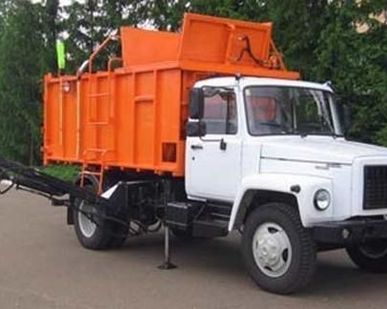 фото Газ-саз-3901-10 мусоровоз