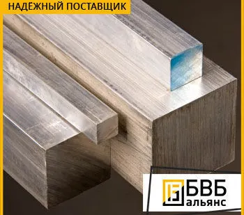 фото Квадрат нержавеющий 08Х18Н12Б (ЭИ402) ГОСТ 5949-75