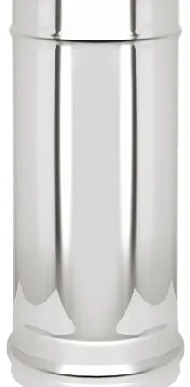 Фото №0 Везувий сэндвич-труба нержавеющая сталь, 1000 мм, D внешн. 200 мм, D внутр. 120 мм