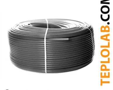фото Труба из сшитого полиэтилена Stout PEX-a 32х4,4 серая