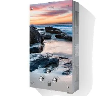 фото Газовый проточный водонагреватель «Oasis серия Glass MG20»