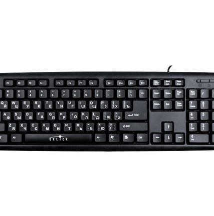 Фото №0 Клавиатура проводная Oklick 180M, USB, Black